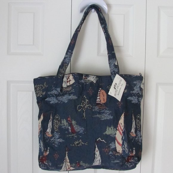 Bettz Designs Regatta Tote Bag - Picture 1 of 10